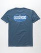 RVCA Grill Navy Mens T-Shirt image number 1