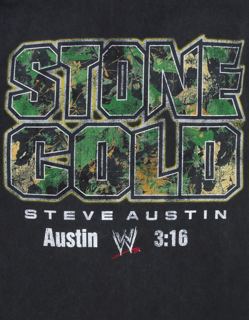 WWE Stone Cold Camo Mens Tee image number 3