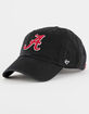 47 BRAND Alabama Crimson Tide '47 Clean Up Strapback Hat image number 1