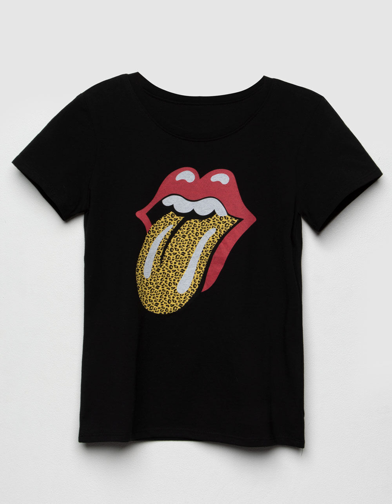 BRAVADO Rolling Stones Leopard Girls Tee image number 1