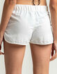 FULL TILT Nylon Womens White Shorts image number 3