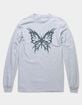 BUTTERFLY Tribal Butterfly Unisex Long Sleeve Tee image number 1