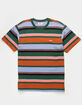 OBEY Storming Stripe Mens Tee image number 1