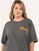 GOODIE TWO SLEEVES Pulp Fiction Dancing Womens Oversized Tee image number 2