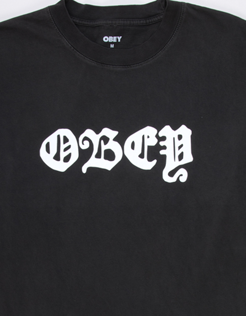 OBEY Old English Mens Boxy Tee image number 1