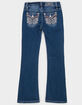 MISS ME Warm Wings Girls Mid Rise Bootcut Jeans image number 2