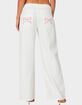 EDIKTED Bow Pocket Relaxed Jeans image number 4