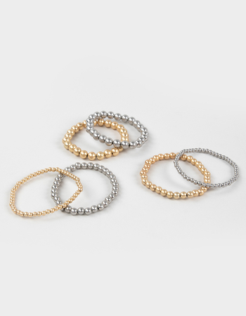 FULL TILT 6 Pack Beaded Bracelet Set Primary Image