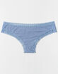 FULL TILT Lace Trim Cheeky Boyshorts image number 2