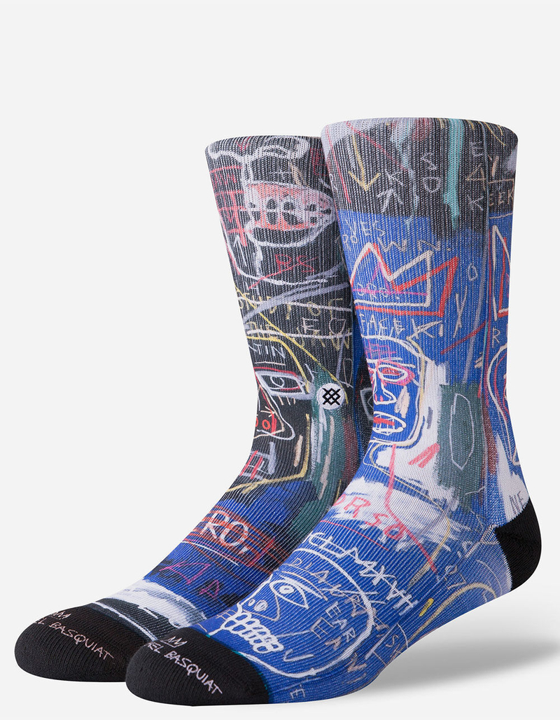 STANCE Basquiat Anatomy Mens Crew Socks image number 0