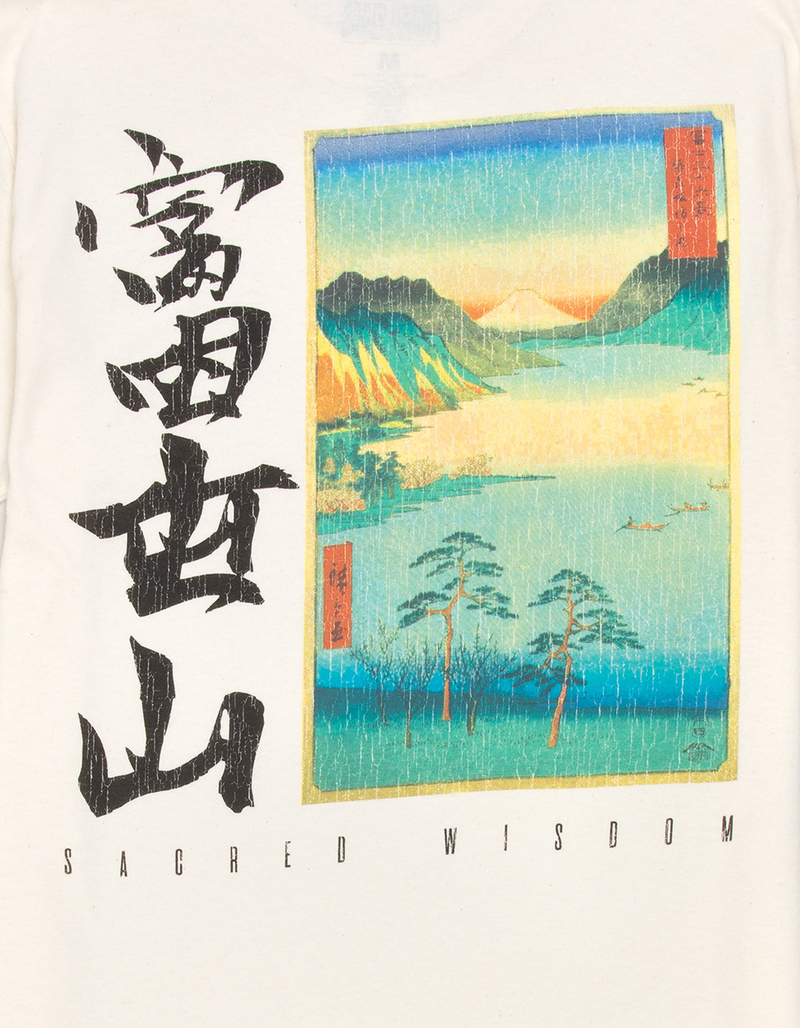 FRESH VIBES Mt. Fuji Mens Tee image number 2