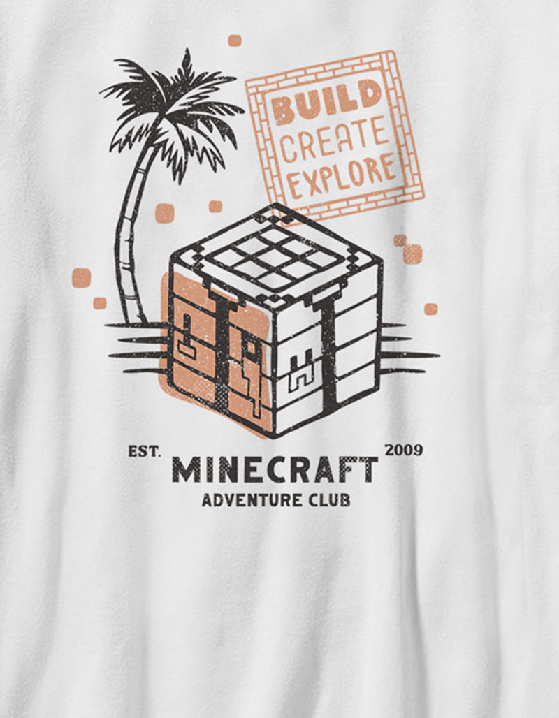 MINECRAFT Build Create Explore Unisex Kids Tee image number 1