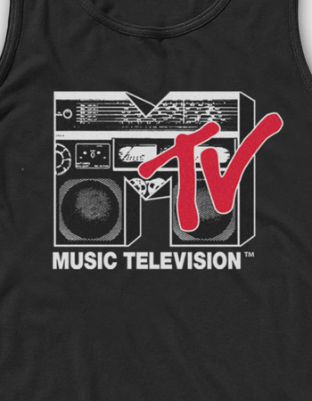 MTV Boom Box Logo Unisex Tank Top Alternative Image