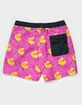 NEFF Palm Floatie Mens 17" Volley Shorts image number 3