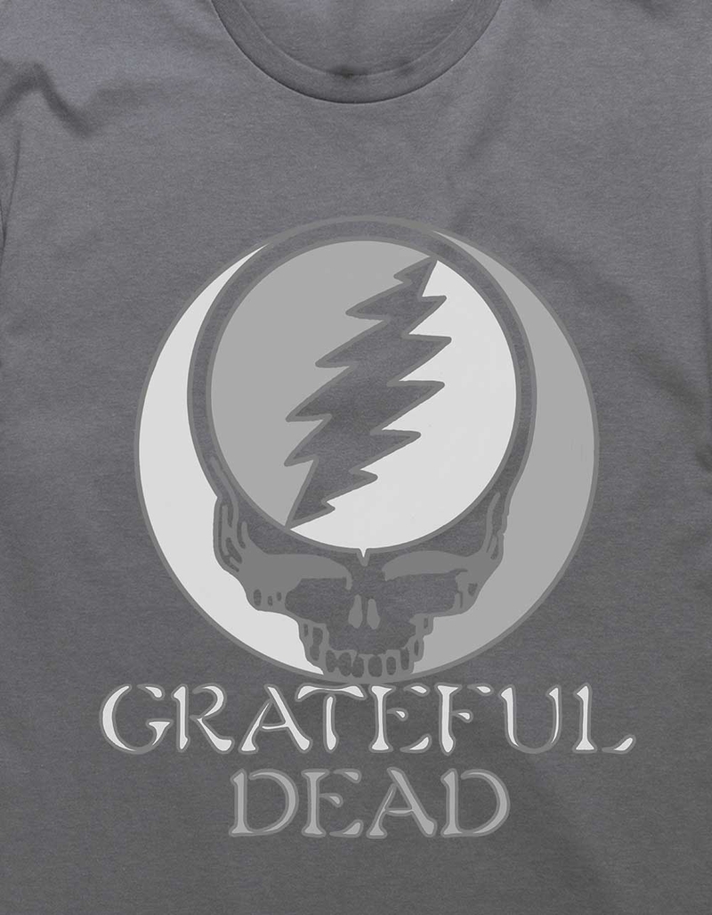 GRATEFUL DEAD Greyscale Skull Unisex Tee image number 1