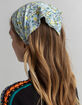 FULL TILT Blue Floral Head Scarf image number 3