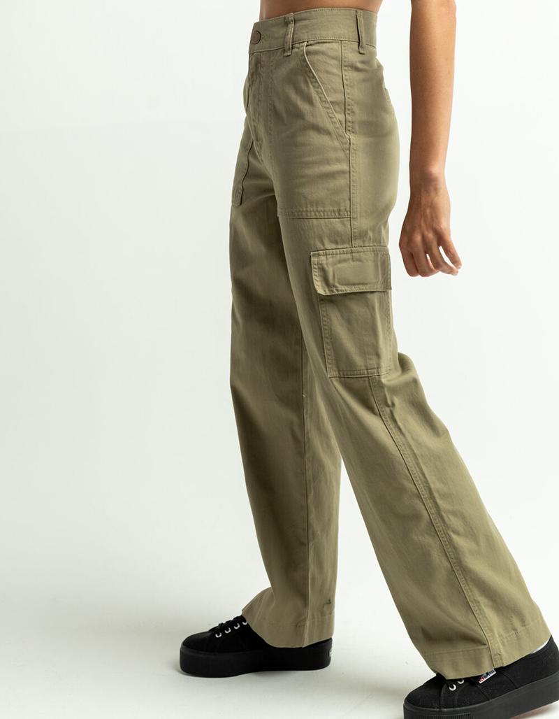 FULL TILT Wide Leg Womens Cargo Pants image number 2