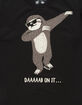 RIOT SOCIETY Dabbing Sloth Boys T-Shirt image number 2