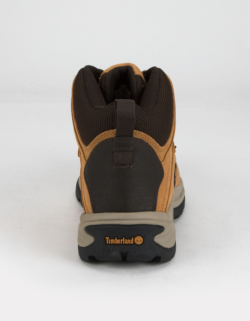 TIMBERLAND White Ledge Mid Waterproof Mens Wheat Hiking Boots image number 3