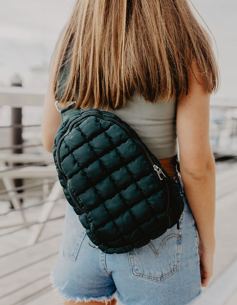 KATYDID Quilted Sling Bag image number 6