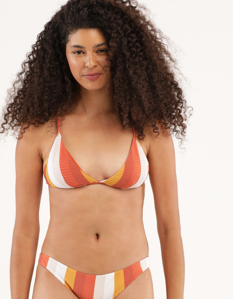 RIP CURL Premium Surf Banded Fixed Tri Bikini Top image number 0