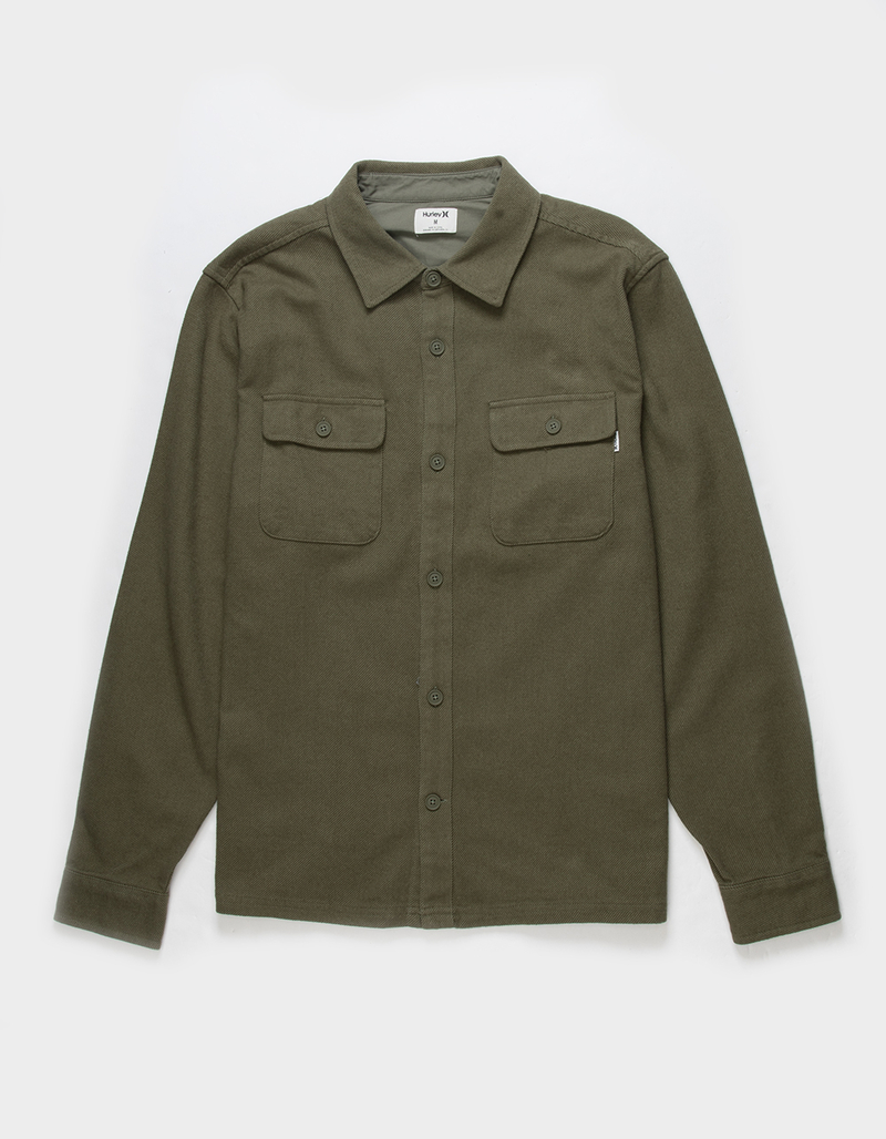 HURLEY Santa Cruz Mens Twill Flannel image number 0