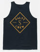 SALTY CREW Tippet Mens Navy Tank image number 1