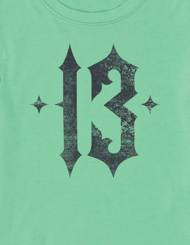 13 Distressed Womens Baby Tee image number 1
