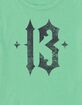 13 Distressed Womens Baby Tee image number 2