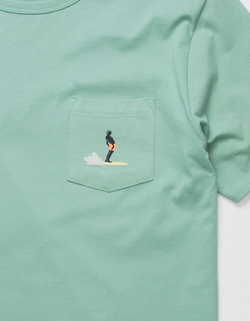 VISSLA Cruzzy Eco Mens Pocket Tee image number 3