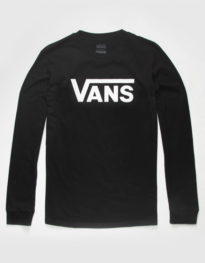 VANS Classic Boys Black T-Shirt image number 0