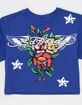 ED HARDY Star Flower Girls Tee image number 4
