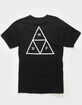 HUF Essentials Triple Triangle Mens Tee image number 1