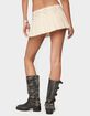 EDIKTED Lovina Grommet Pleated Mini Skort image number 2