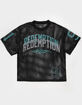 BROOKLYN CLOTH Redemption Open Mesh Mens Tee image number 2
