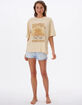 RIP CURL Cosmic Waves Womens Heritage Tee image number 4