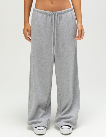 TILLYS Womens Wide Leg Sweatpants Alternative Image
