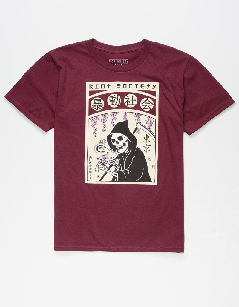 RIOT SOCIETY Reaper Garden Boys T-Shirt image number 1