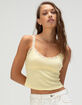 RSQ Womens Lace Trim Cami image number 1