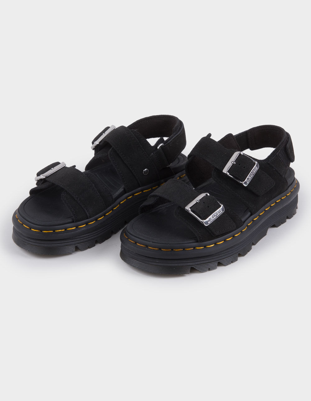 サトやん DR. MARTENS Zebzag Womens Sandals - BLACK | Tillys