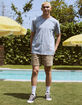 RSQ Mens 6&rsquo;&rsquo; Cord Pull On Shorts image number 1