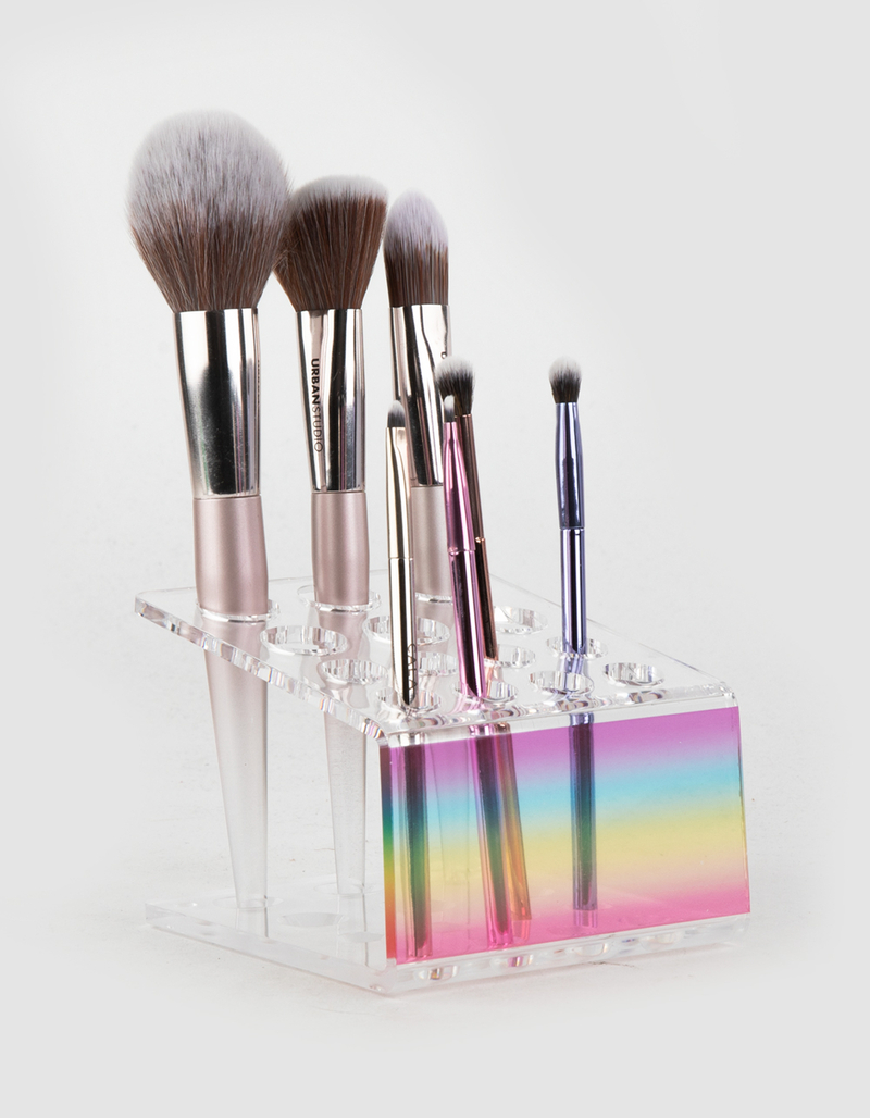 Rainbow Makeup Brush Organizer image number 1