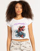 ED HARDY Koi Fish Womens Baby Tee image number 1