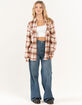 RSQ Womens Oversized Flannel  image number 4