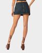 EDIKTED Elara Washed Denim Mini Skirt image number 4