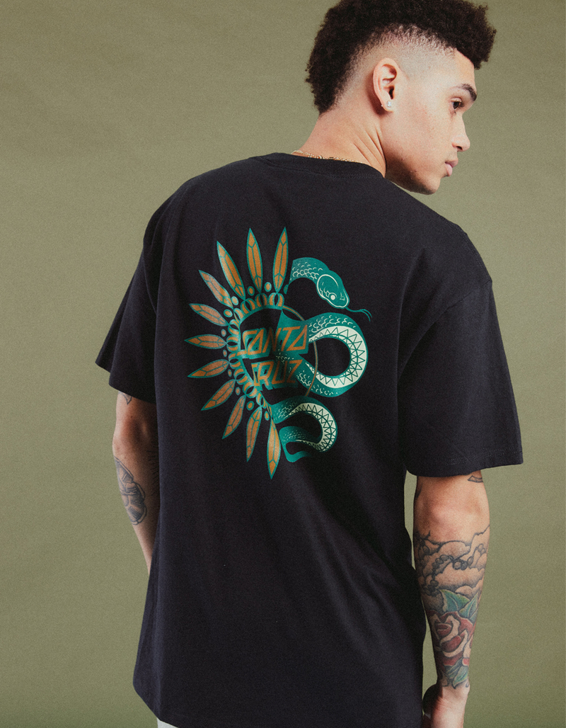 SANTA CRUZ Split Serpent Mens Tee image number 0