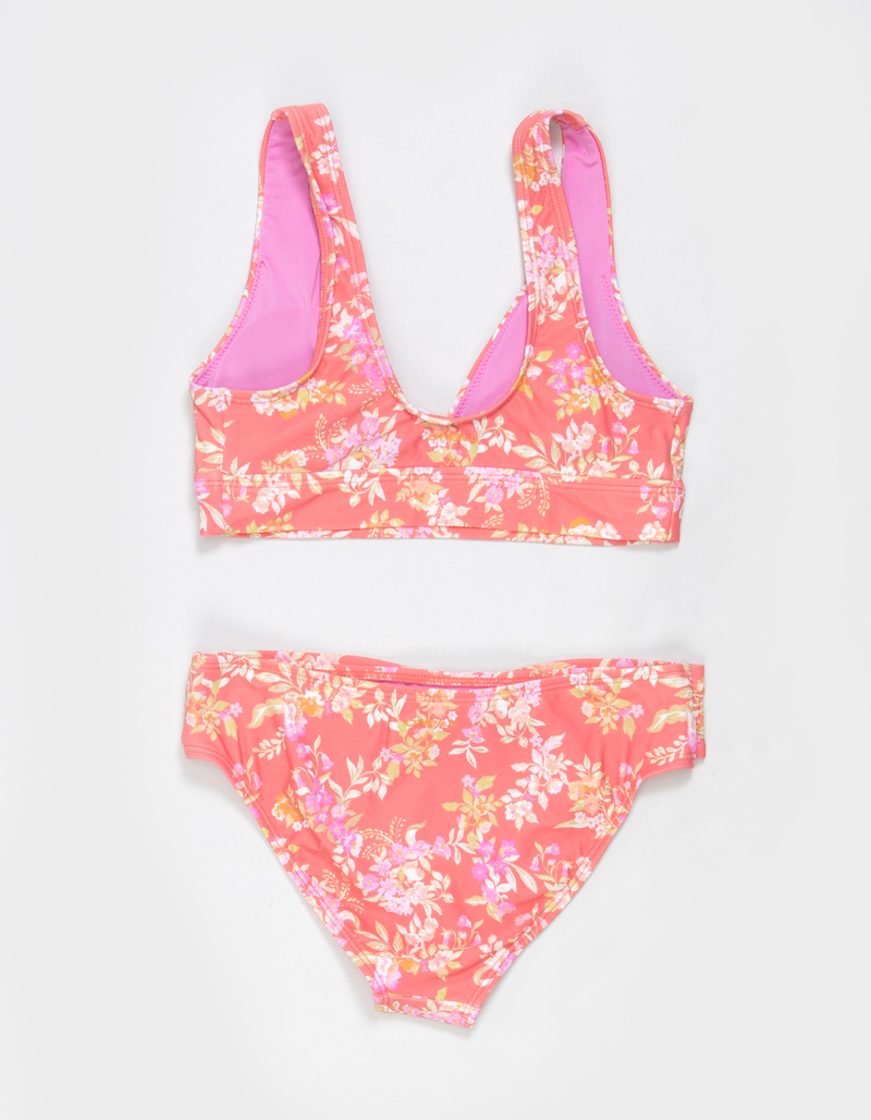 O'NEILL Nayomi Floral Girls Triangle Top Bikini Set image number 1