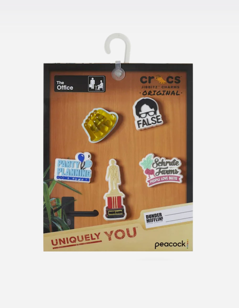 CROCS x The Office 5 Pack Jibbitz&trade; Charms image number 3
