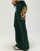 ED HARDY Snake Rose Womens Bootcut Sweatpants image number 5