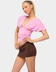 EDIKTED Flutter Plunging V-Neck Top image number 2